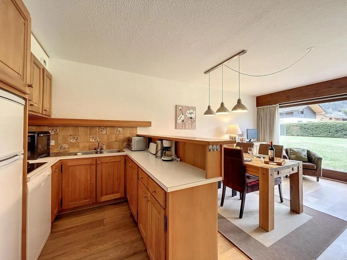 Apartmán Charmant T3 Lumineux Avec Jardin, Terrasse Et Parking Aux Praz De Chamonix - Fr-1-507-48