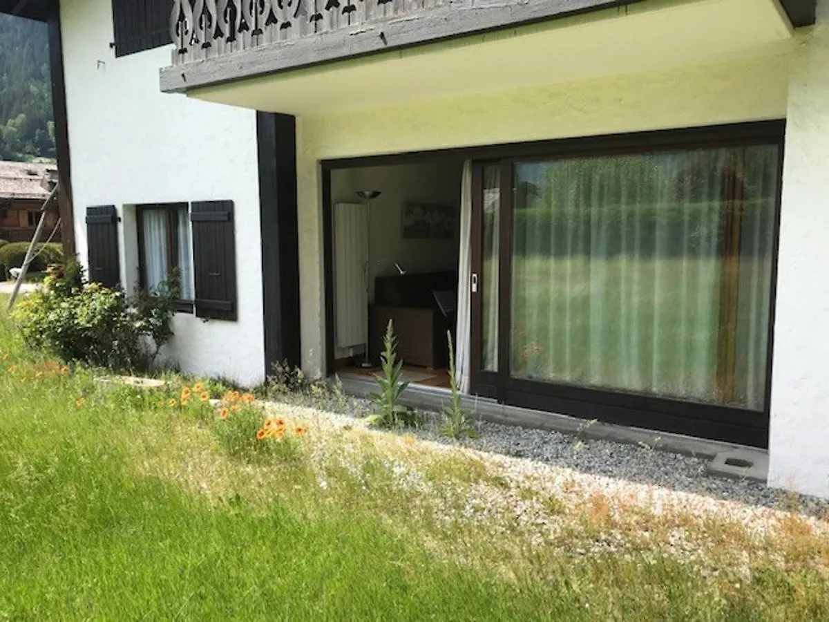 Apartmán Charmant T3 Lumineux Avec Jardin, Terrasse Et Parking Aux Praz De Chamonix - Fr-1-507-48